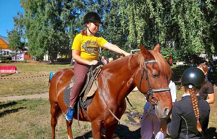 Фестиваль "РАБОЧАЯ ТРОПА" по конному спорту для детей с ограниченными возможностями здоровья
