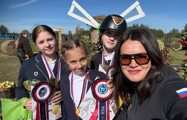 муниципальные соревнования по конному спорту, проходившие во Владимирской области, КСК "Вереница"